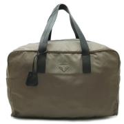 Pre-owned Canvas travel-bags Prada Vintage , Brown , Dames