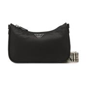 Stijlvolle Crossbody Tas Emporio Armani , Black , Dames