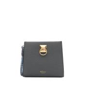 Iris Coin Zip Around Clutch Mulberry , Gray , Dames