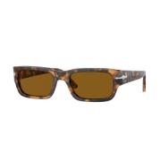 Stijlvolle zonnebril Adrien Model Persol , Brown , Unisex