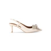 Elegante Slingback Schoenen Kurt Geiger , Beige , Dames