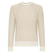 Trui IN Dubbele Zijden RIB add , Beige , Heren