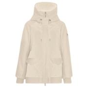 Parka IN Nylon Bright + Compact WOL add , Beige , Dames