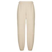 Sweatpants VAN Katoen add , Beige , Dames