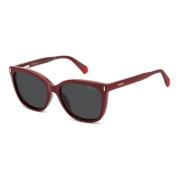 Rood/Grijs Zonnebril PLD 6229/Cs Polaroid , Red , Dames