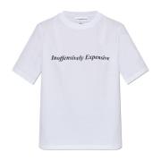 T-shirt met print Victoria Beckham , White , Dames