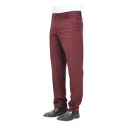 Bordeaux Elegante Broek Selected Homme , Red , Heren