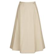 A-Lijn ROK IN Nylon Bright add , Beige , Dames