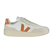 Leren Sneakers met Suède Details Veja , White , Dames