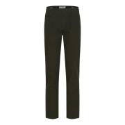 Moderne pasvorm Chino broek met Hi-FLEX Brax , Green , Heren