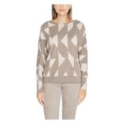 Dames Trui Herfst/Winter Collectie Street One , Gray , Dames