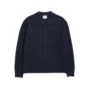 Merino Wol Milano Steek Jas Norse Projects , Blue , Heren