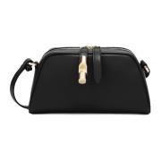 Zwarte Crossbody Tas met Verfijnde Details Furla , Black , Dames