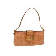 Pre-owned Canvas fendi-bags Fendi Vintage , Orange , Dames