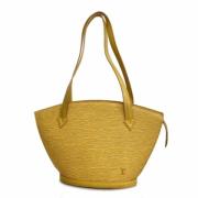 Pre-owned Fabric shoulder-bags Louis Vuitton Vintage , Yellow , Dames