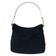 Pre-owned Canvas prada-bags Prada Vintage , Black , Dames