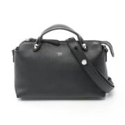 Pre-owned Leather handbags Fendi Vintage , Black , Dames