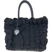 Pre-owned Canvas totes Prada Vintage , Black , Dames