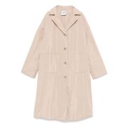 Nydia Trench Coat Aspesi , Beige , Dames