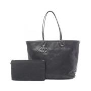 Pre-owned Leather shoulder-bags Chanel Vintage , Black , Dames