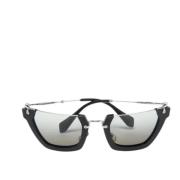 Pre-owned Acetate sunglasses Miu Miu Pre-owned , Gray , Dames