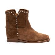 Ankle Boots Via Roma 15 , Brown , Dames