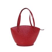 Pre-owned Canvas louis-vuitton-bags Louis Vuitton Vintage , Red , Dame...