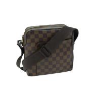 Pre-owned Canvas louis-vuitton-bags Louis Vuitton Vintage , Brown , Da...