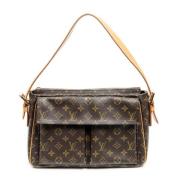 Pre-owned Canvas louis-vuitton-bags Louis Vuitton Vintage , Brown , Da...