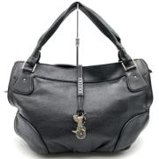 Pre-owned Leather celine-bags Celine Vintage , Black , Dames