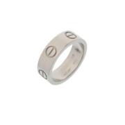 Pre-owned White Gold rings Cartier Vintage , Gray , Dames