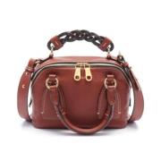 Pre-owned Leather handbags Chloé Pre-owned , Brown , Dames