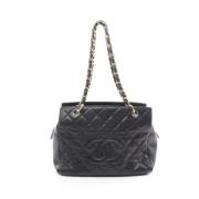 Pre-owned Fabric chanel-bags Chanel Vintage , Black , Dames