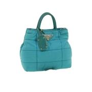 Pre-owned Nylon handbags Prada Vintage , Blue , Dames