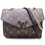 Pre-owned Canvas louis-vuitton-bags Louis Vuitton Vintage , Brown , Da...