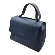 Blauwe Handtas voor Vrouwen Elegante Stijl Orciani , Blue , Dames