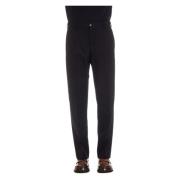 Blauwe relaxte broek eigentijdse stijl PT Torino , Blue , Heren