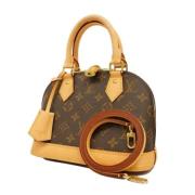 Pre-owned Fabric handbags Louis Vuitton Vintage , Brown , Dames