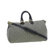 Pre-owned Canvas louis-vuitton-bags Louis Vuitton Vintage , Blue , Dam...