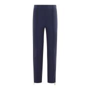 Stijlvolle Broek voor Vrouwen Elisabetta Franchi , Blue , Dames