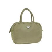 Pre-owned Nylon prada-bags Prada Vintage , Beige , Dames