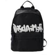 Graffiti Logo Rugzak Dsas240119 Disclaimer , Black , Heren