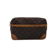 Pre-owned Canvas louis-vuitton-bags Louis Vuitton Vintage , Brown , Da...