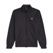 Brentham-jack voor stijlvolle buitenkleding Fred Perry , Black , Heren