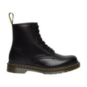 Gladde Veters Dames Enkellaars Dr. Martens , Black , Dames