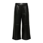 Zwarte Luciana Gladde Graanbroek Max Mara , Black , Dames