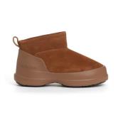 Elegante Chelsea Enkellaarzen in Cognac Moon Boot , Brown , Dames