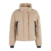 Korte Pufferjas Canada Goose , Brown , Dames