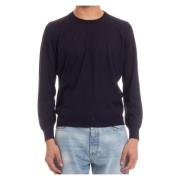 Blauwe Sweaters voor Mannen Brunello Cucinelli , Blue , Heren