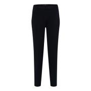 Maron S Slim-Fit Jersey Broek Brax , Black , Dames